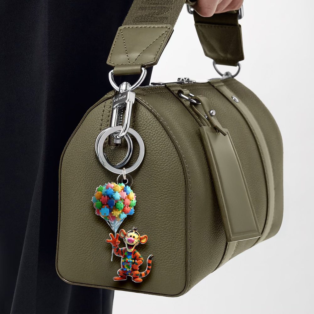 Autism Kid Keychain - Gift For Autism Awareness 03Qhlu250325 - Image 4