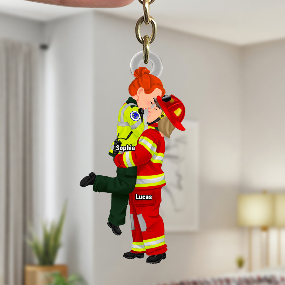 Personalized Gifts For Couple Keychain 05Qhtn100125Pa Custom Job Costumes - Image 3