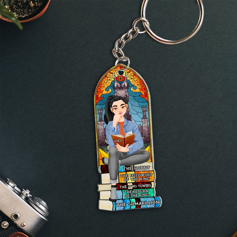 Personalized Gifts For Book Lover Keychain 02Hupu271224Pa - Image 4