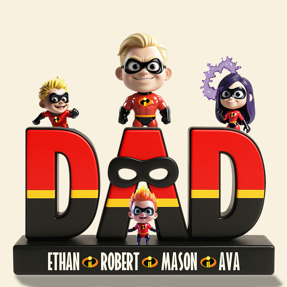 Super Dad Acrylic Plaque Gifts For Dad 012Nadt230425 - Image 3