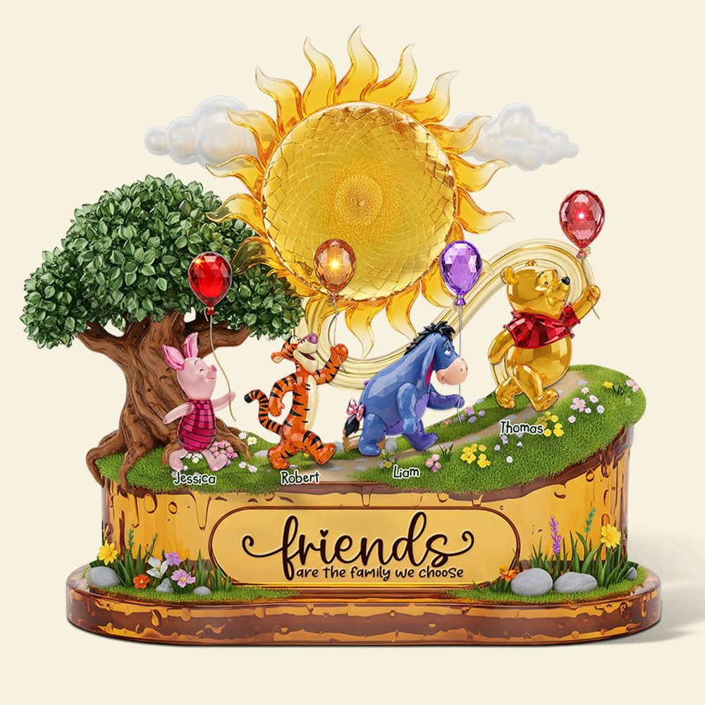 Friends Acrylic Plaque - Personalized Gifts For Best Friends 05Ohpu130625 - Image 4