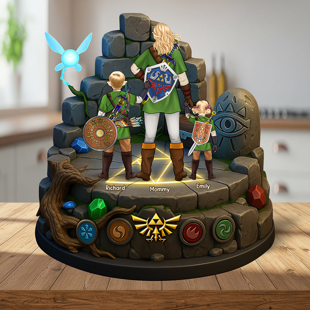Personalized Gift For Mom Acrylic Plaque- Fantasy Adventure 03Naqn110425Hg - Image 3