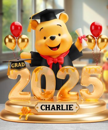 Bear Graduation Plaque - Personalized Gifts For Graduates 04Napu220525