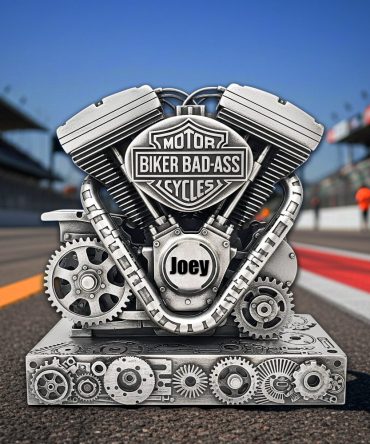 Strong Motorcycle Engine Acrylic Plaque - Personalized Gifts For Bikers 03Qhlu170925