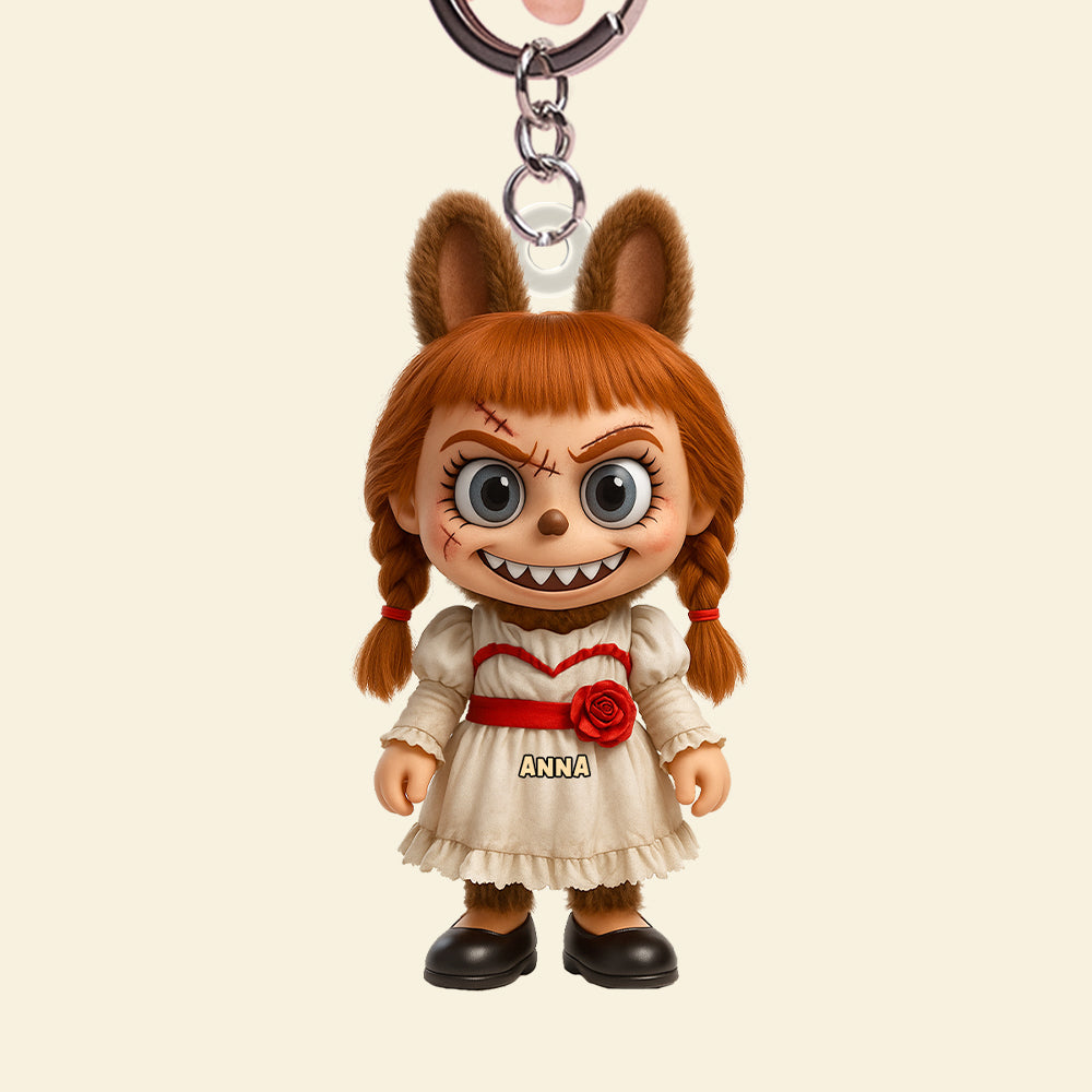 Iconic Monsters Personalized Gifts For Horror Movie Fans Keychain 01Natn020825 - Image 4