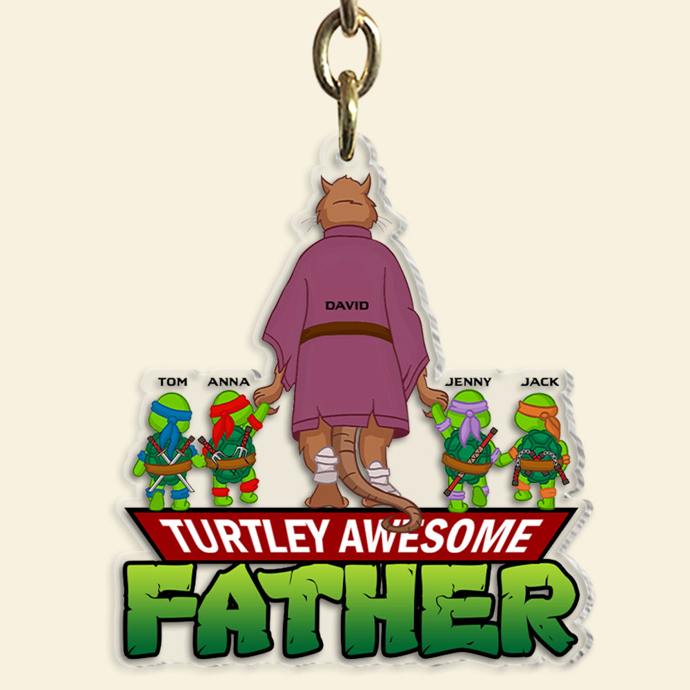 Personalized Gifts For Dad Keychain 05Natn180524 - Image 4