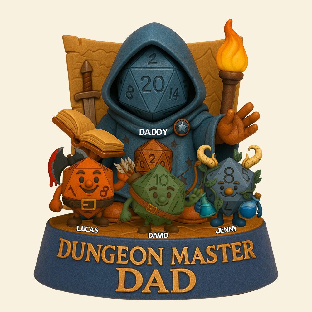 Master Dad Acrylic Plaque - Personalized Christmas Gifts For Dad 03Natn090525 - Image 3