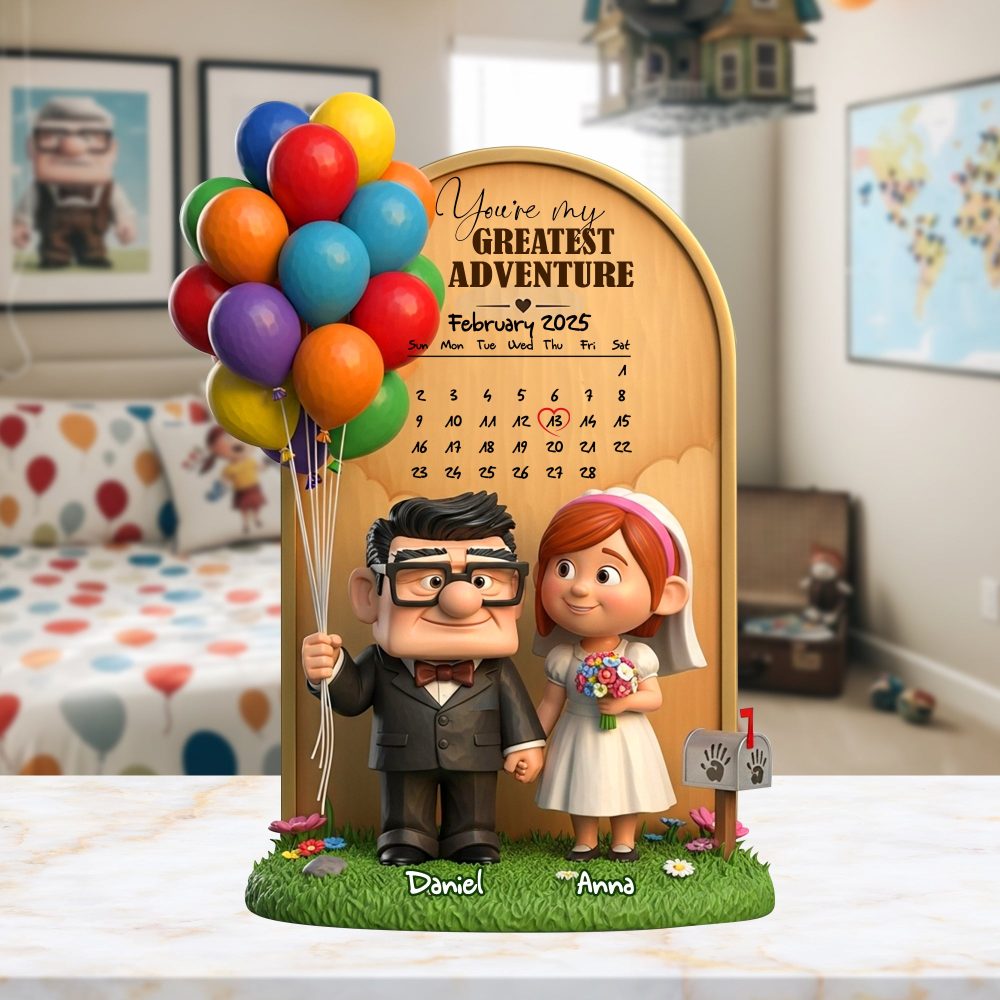 Greatest Adventure Acrylic Plaque - Personalized Anniversary Gifts For Couples 03Tolu190725 - Image 4