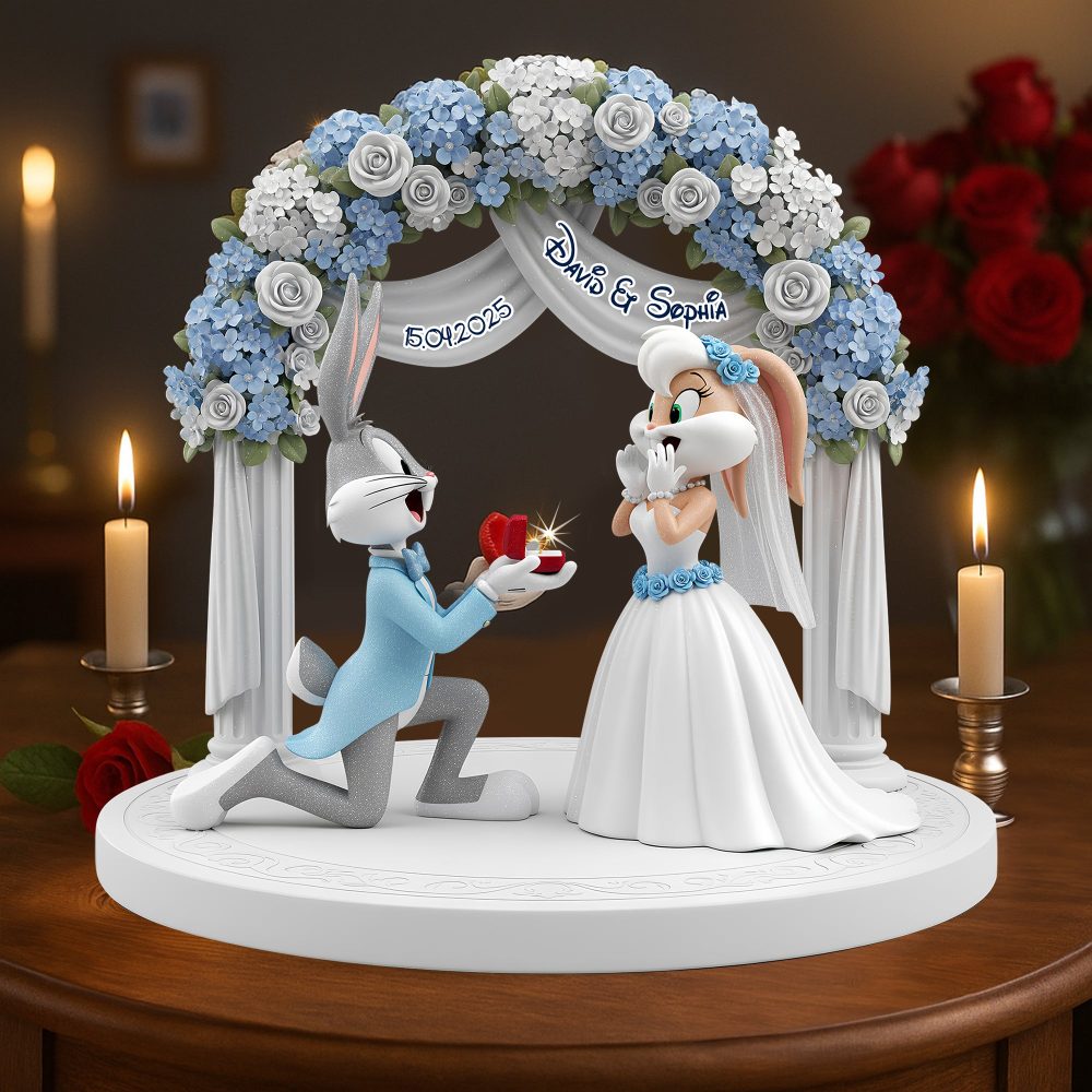 Couple Wedding Acrylic Plaque Personalized Gifts For Couple 02Ohlu170625 - Image 4