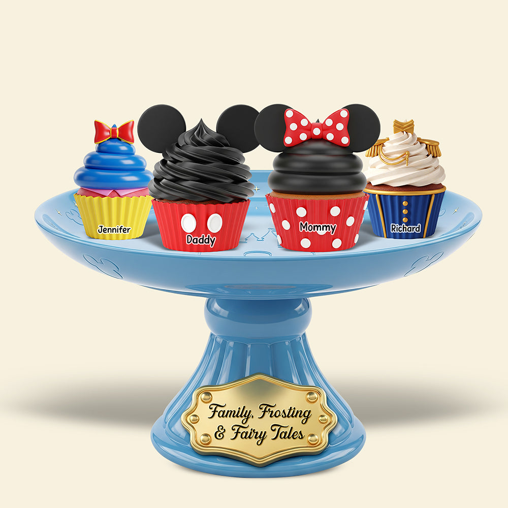 Family Cupcakes Acrylic Plaque Personalized Gifts For Family 05Ohqn040625 - Image 3
