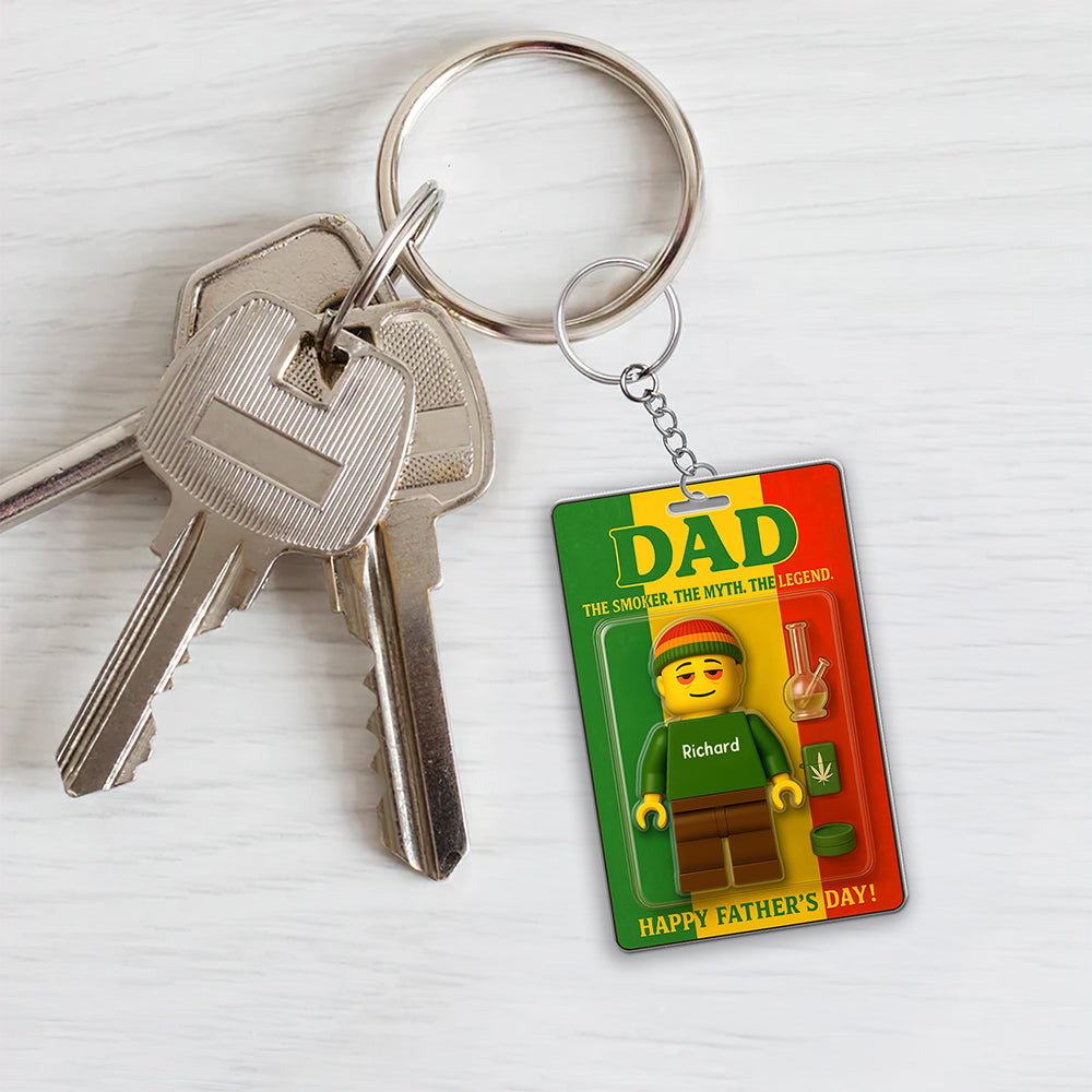 Legend Dad Keychain - Personalized Gifts For Dad 03Toqn080525 - Image 4
