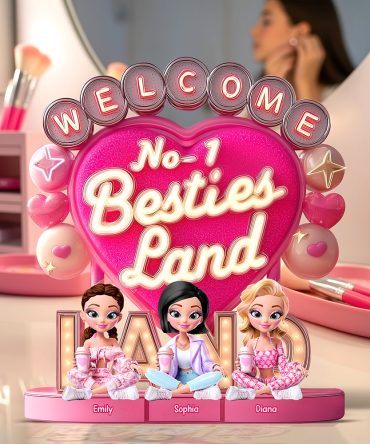 Doll Besties Plaque - Personalized Gifts For Besties 01Tgqn090625