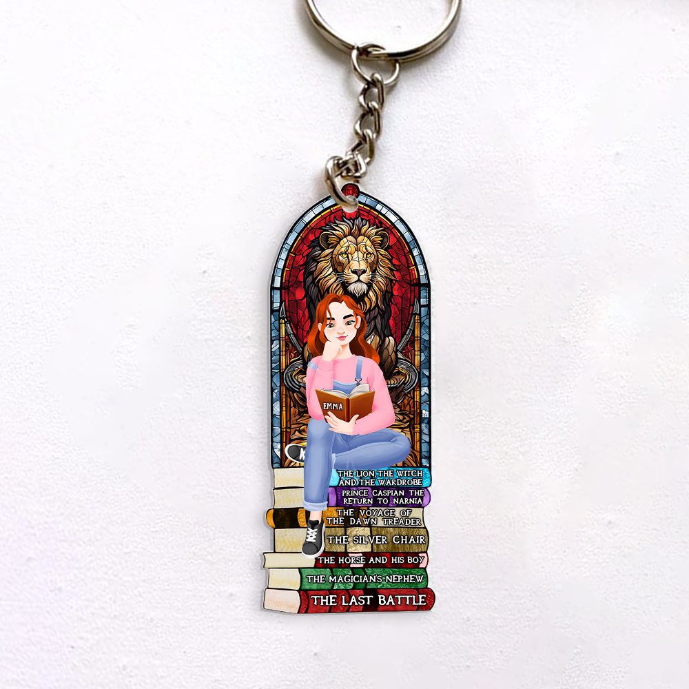 Personalized Gifts For Book Lover Keychain 07Hupu271224Pa - Image 4