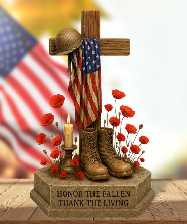 Memorial Day Acrylic Plaque Personalized Gifts For Veteran 03Qhqn170525