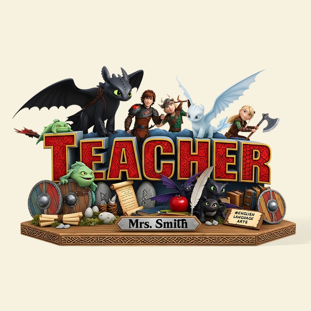 Teacher Acrylic Plaque - Personalized Gifts 03Tgpu170625 - Image 4