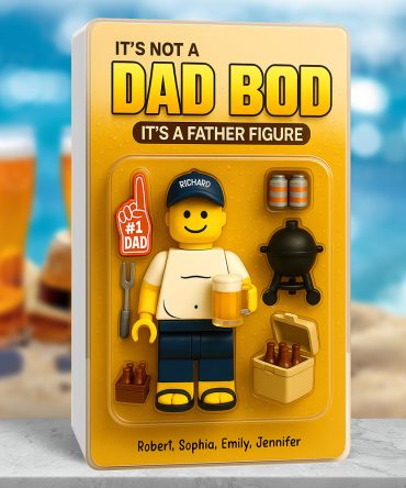 It'S A Father Figure Acrylic Plaque Personalized Gifts For Dad 05Naqn070525