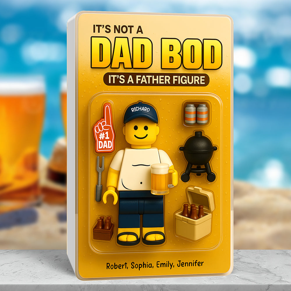 It'S A Father Figure Acrylic Plaque Personalized Gifts For Dad 05Naqn070525