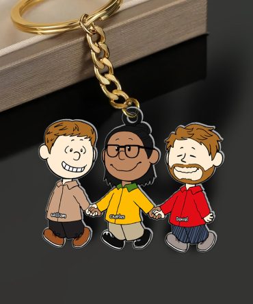 Friends Keychain - Personalized Gifts For Bestie, Best Friends