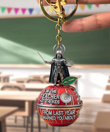 Funny Strict Teacher In The Galaxy Keychain - Personalized Gifts For Teacher 03Qhqn010725