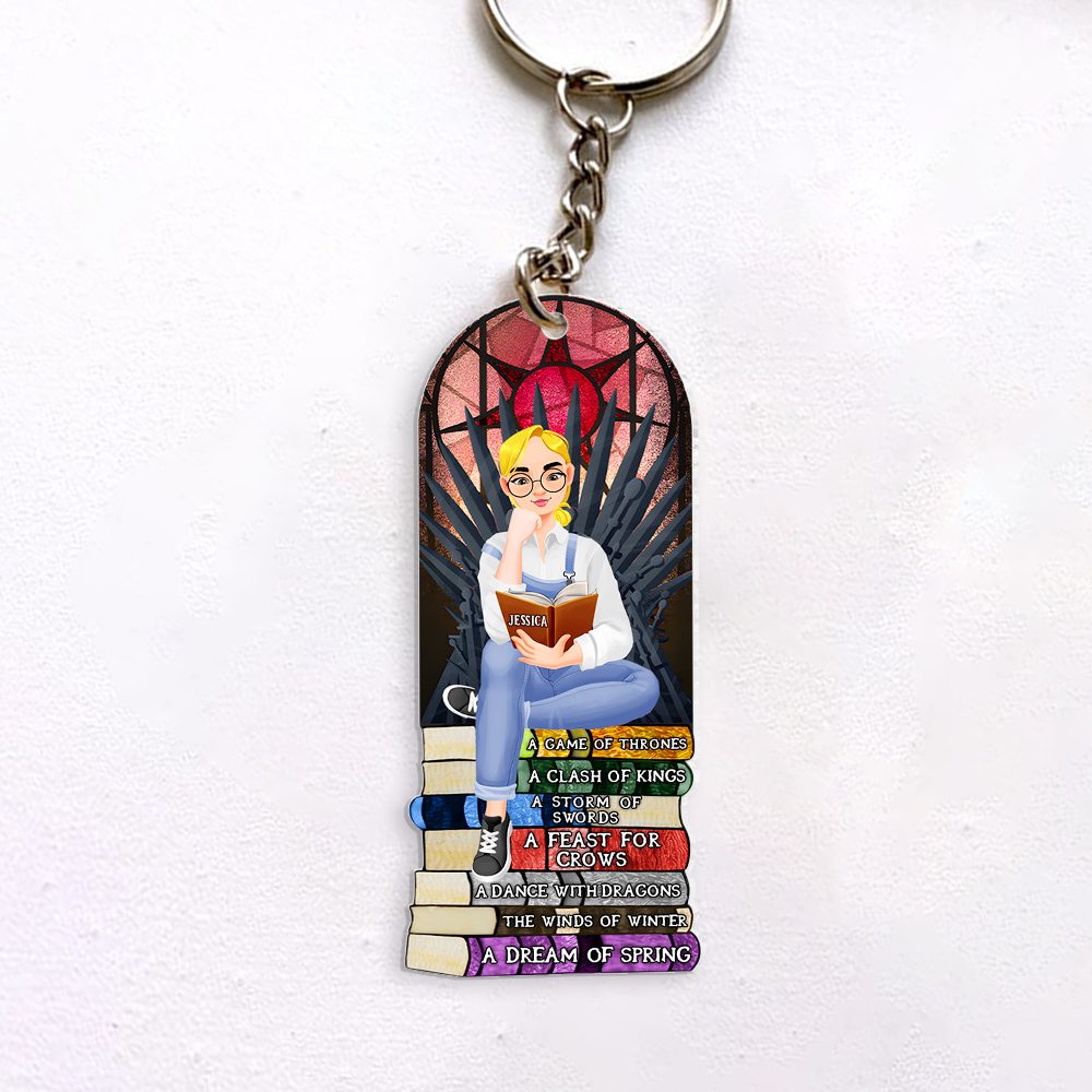 Personalized Gifts For Book Lover Keychain 06Hupu271224Pa - Image 4