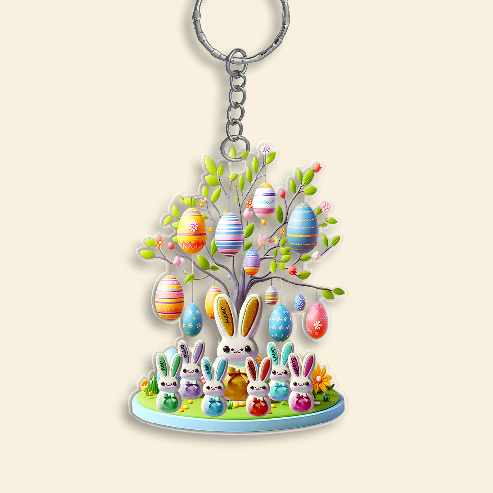 Personalized Gifts For Easter'S Day Keychain Bunny Kids 04Ohmh100225 - Image 4