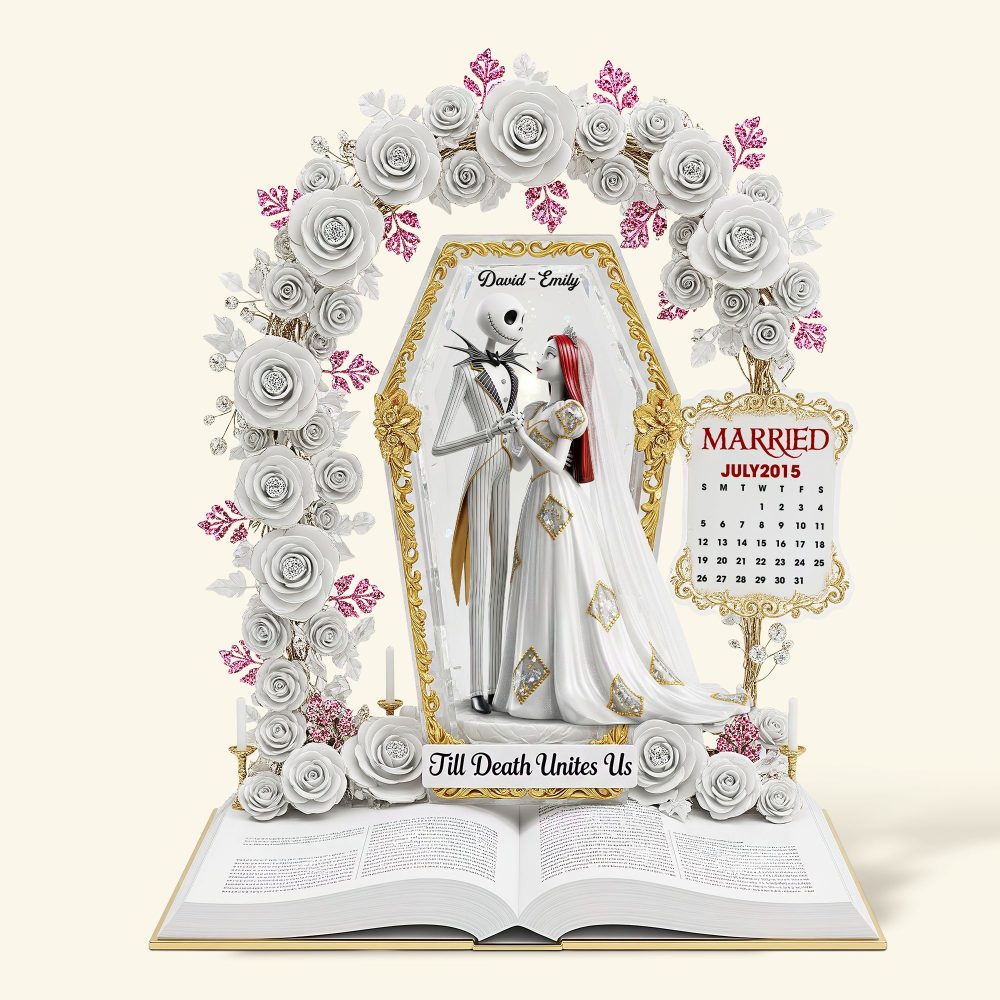 Couple Anniversary Acrylic Plaque - Personalized Gifts For Couple 01Ohpu090725 - Image 4