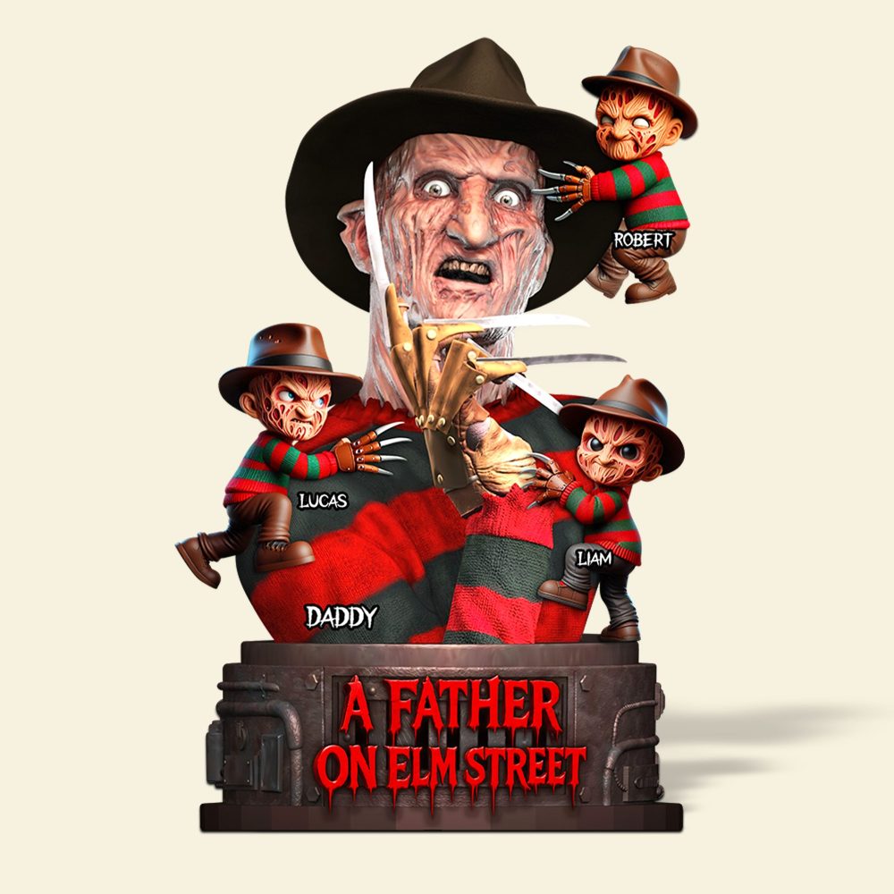 Horror Dad Acrylic Plaque Personalized Gifts For Dad 02Ohpu150525 - Image 4