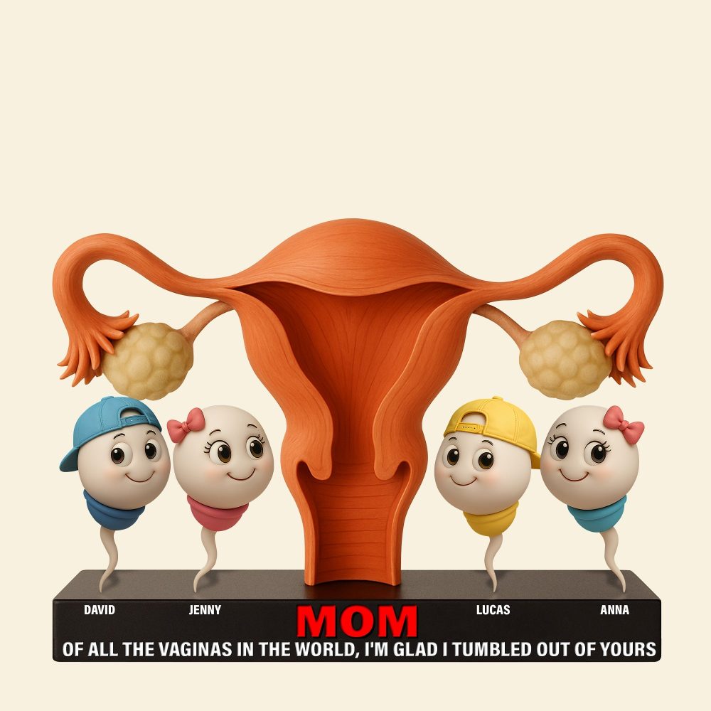 Funny Sperm Plaque Personalized Gifts For Mom 04Ohtn240425 - Image 4