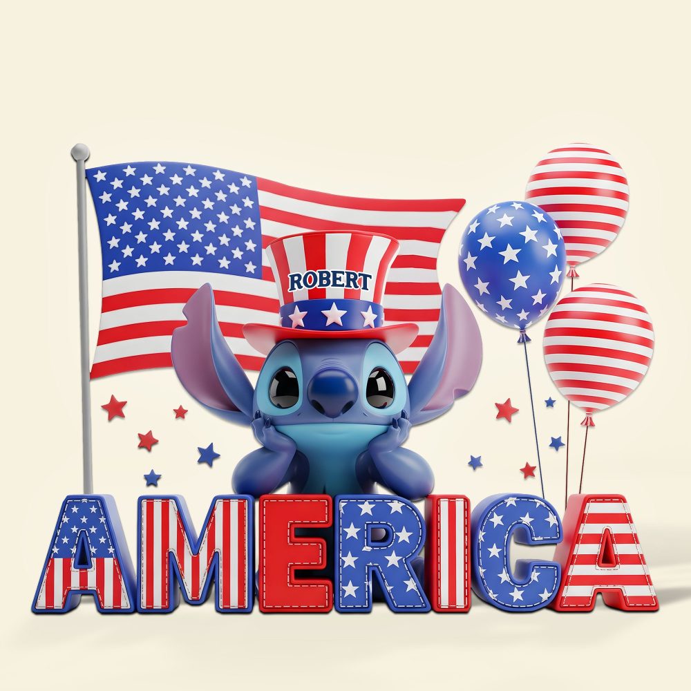 Independence Day Acrylic Plaque - Personalized Gifts For Americans 04Ohpu050625 - Image 4