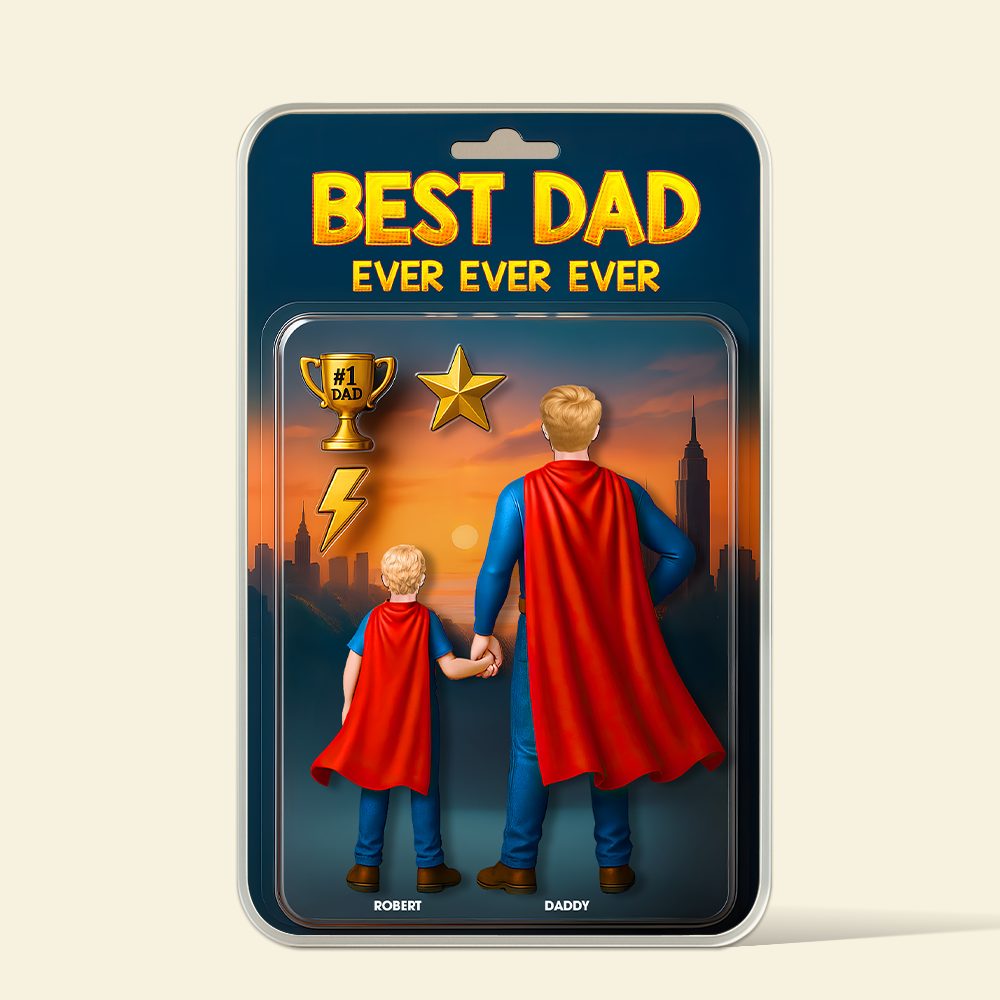 Super Dad Plaque - Personalized Gifts For Dad 01Hupu290425 - Image 4