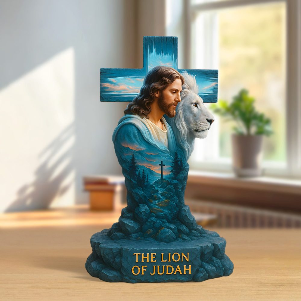 Jesus The Lion Of Judas Acrylic Plaque, Gifts For Christians With Loyal Faith 05Qhpu170725 - Image 4