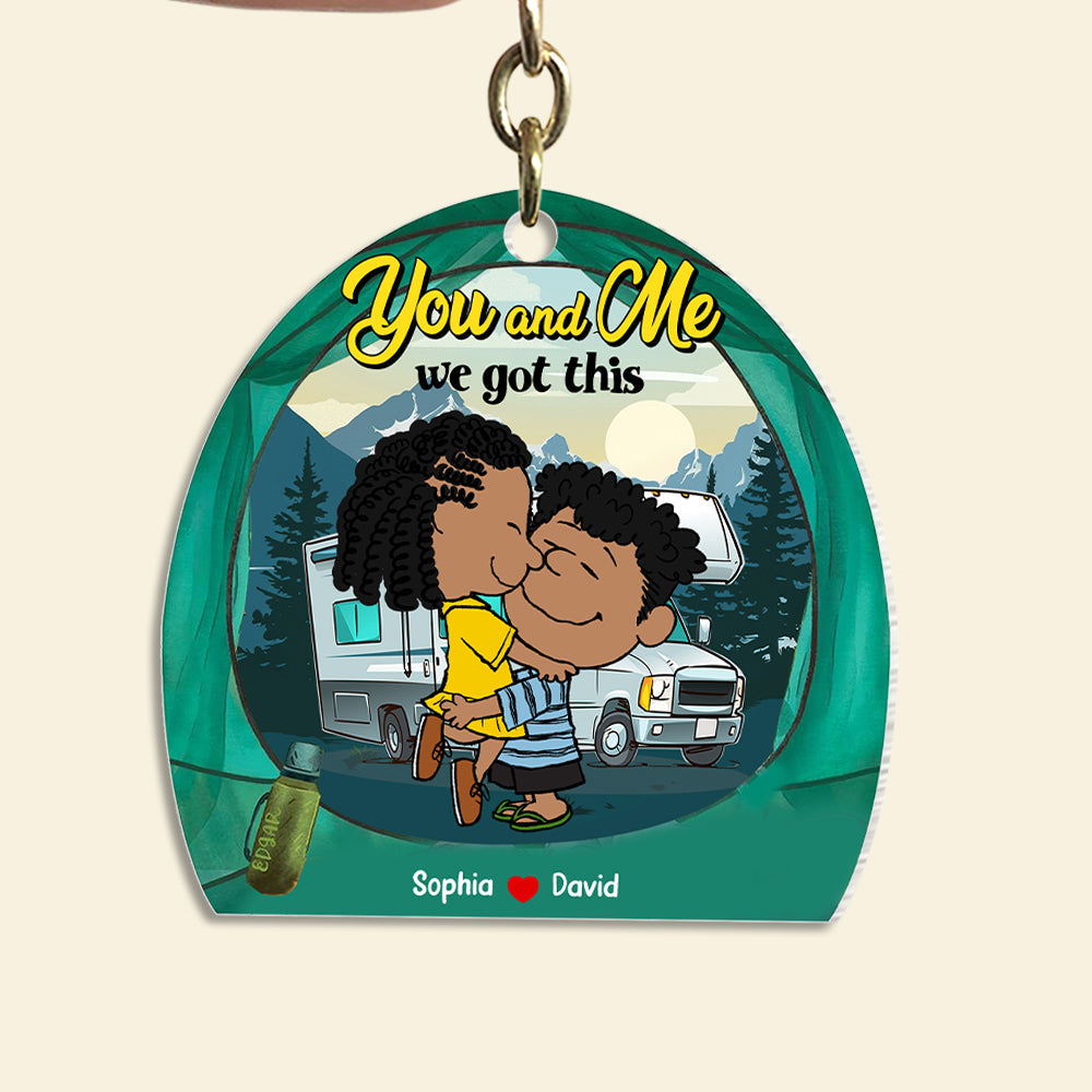 Personalized Gifts For Couple Keychain 03Ohtn200125Hg You And Me We Got This - Image 4