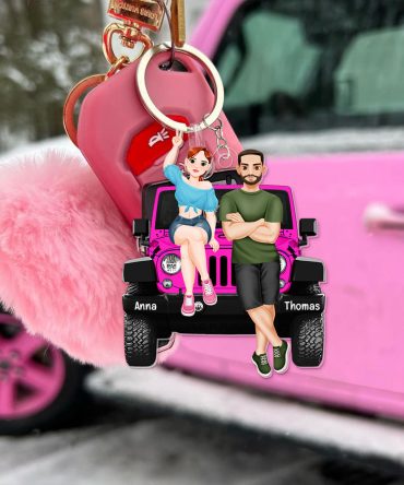Personalized Gifts For Couple, Off Road Keychain 05Acqn191224Pa