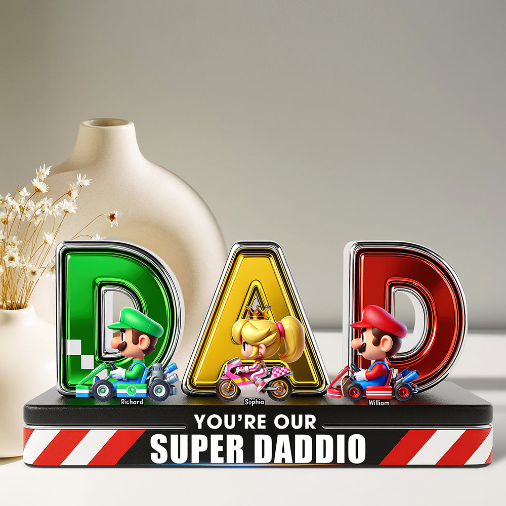 Car Game Fans Acrylic Plaque - Personalized Gifts For Dad 04Tgqn290425 - Image 3