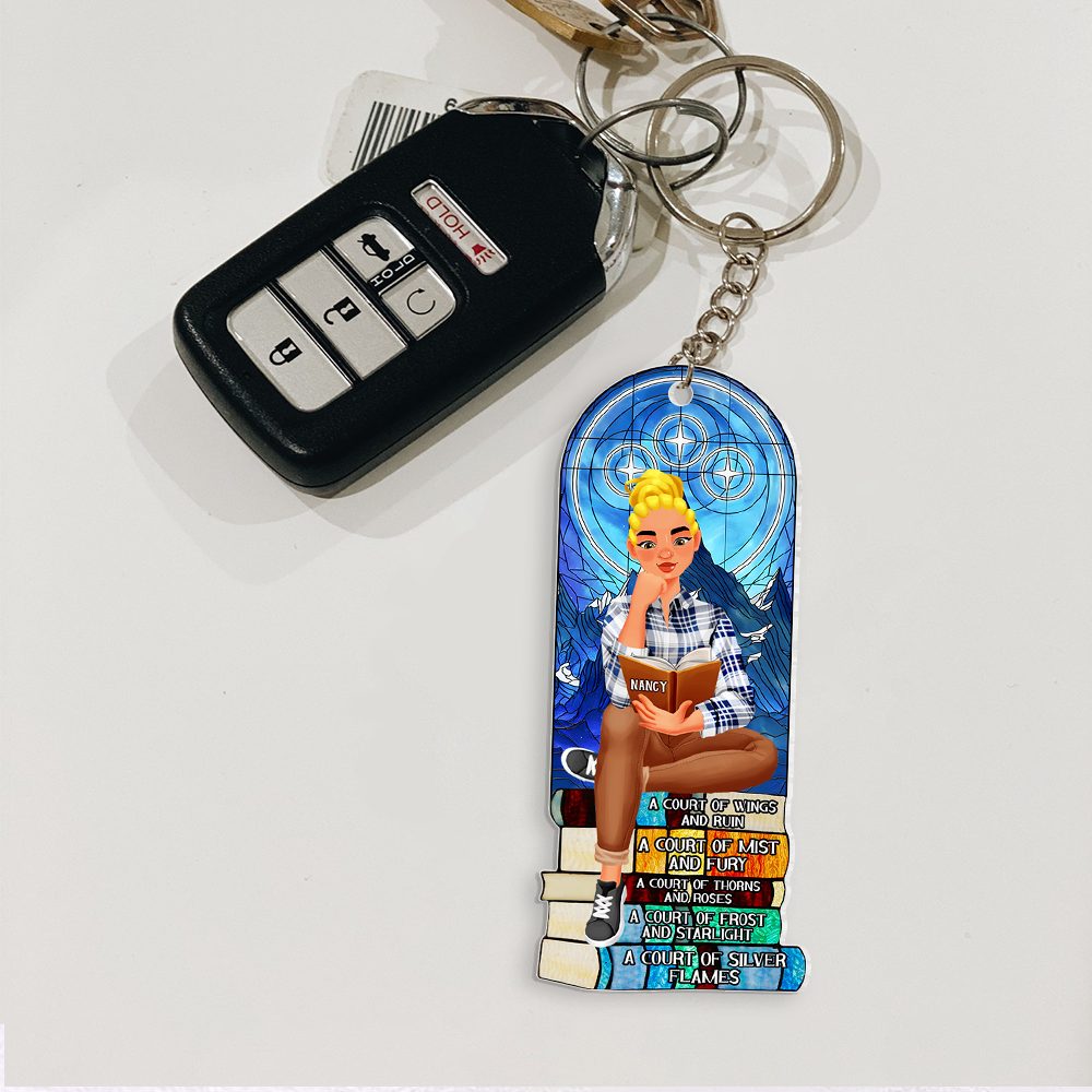 Personalized Gifts For Book Lover Keychain 03Hupu271224Pa - Image 4