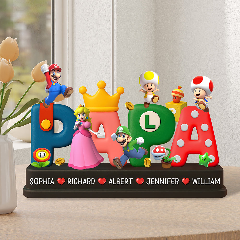 Personalized Gifts For Dad Plaque 012Ohqn170425 - Image 2