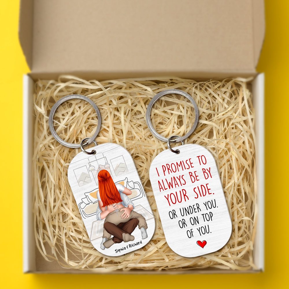 Personalized Gifts For Couple Keychain 03Acqn170624Hh - Image 3