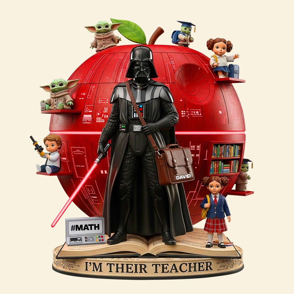 Galactic Teacher Acrylic Plaque - Personalized Gifts For Teacher 03Tgtn140625 - Image 4