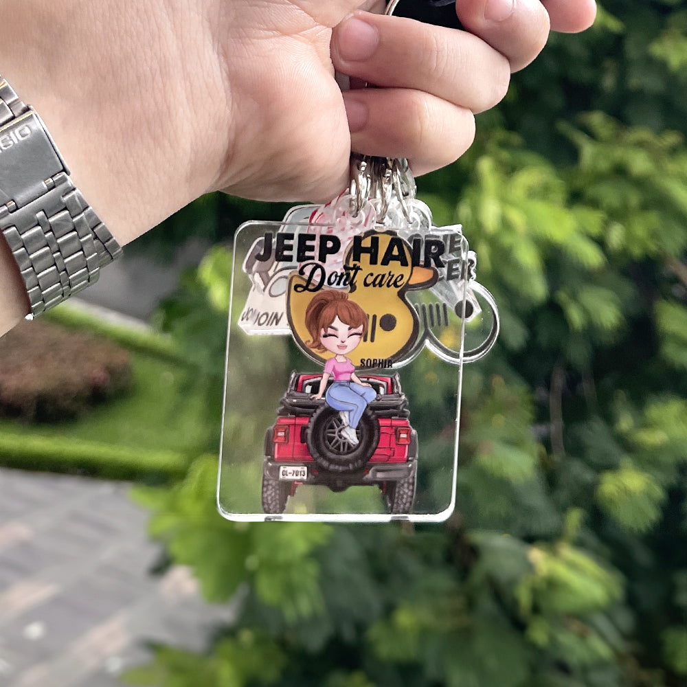 Personalized Gifts For Girl Keychain With Charms 02Hutn030624Hh - Image 2