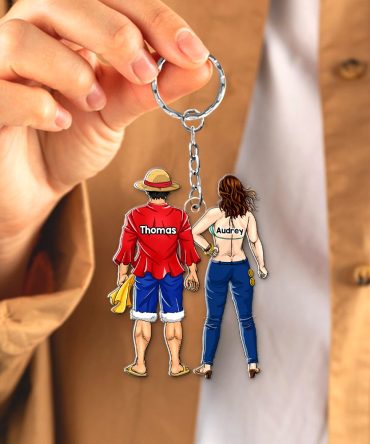 Personalized Gifts For Couple Keychain 02Qhhu090125Pa