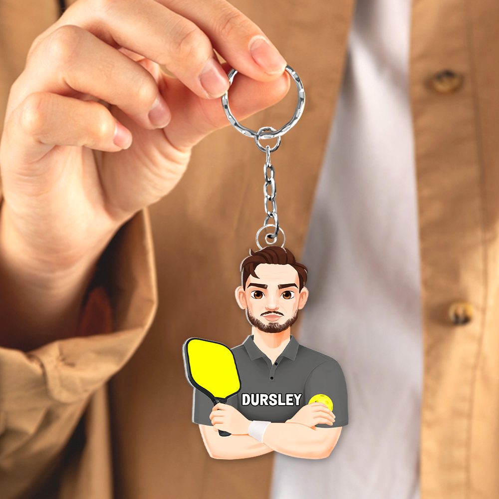 Personalized Gifts For Pickleball Lover Keychain 013Qhhu220125Pa - Image 3