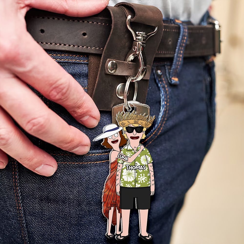 Personalized Gifts For Couple Keychain Tiktok - Image 6
