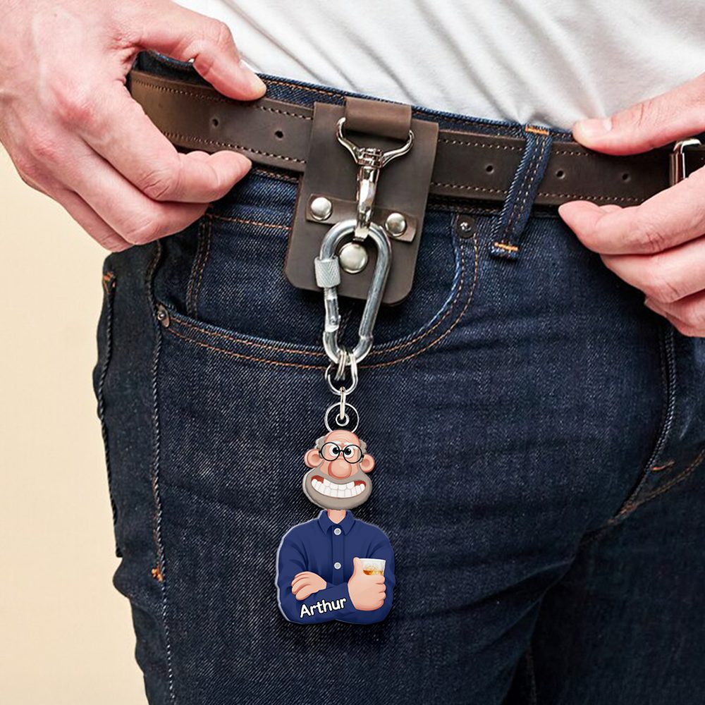 Personalized Gifts For Cartoon Fans Keychain 04Qhhu130325Pa - Image 4