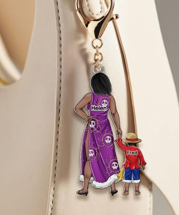 Personalized Gifts For Mom Keychain 02Qhhu220225Pa Pirate Family
