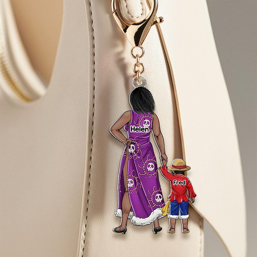 Personalized Gifts For Mom Keychain 02Qhhu220225Pa Pirate Family