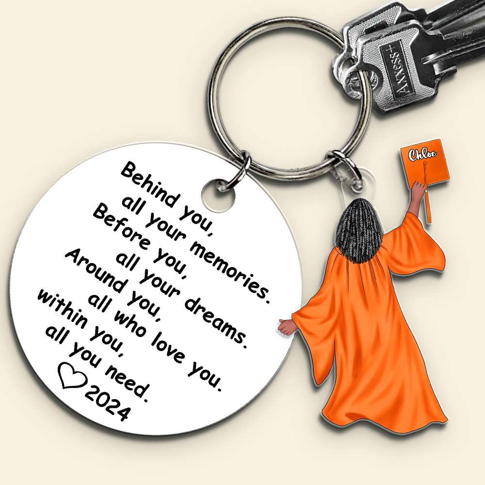 Personalized Gifts For Graduation Tag Keychain 02Acdt131224Tm - Image 5