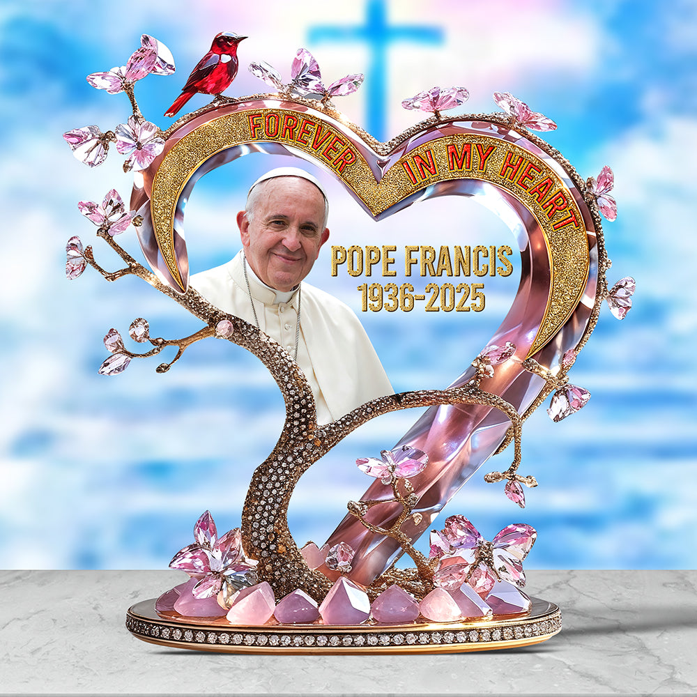 Pope Francis Acrylic Plaque - Gift For Christian 04Tgqn220425