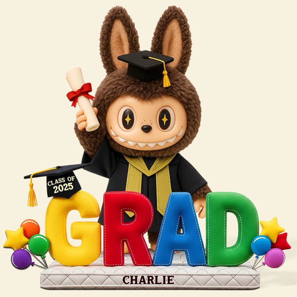 Graduation Doll Acrylic Plaque - Personalized Gifts For Graduate 02Napu190625 - Image 5