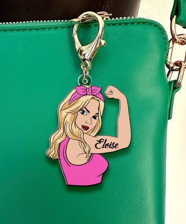 Personalized Gifts For Strong Girl Keychain 04Qhhu230125Tm