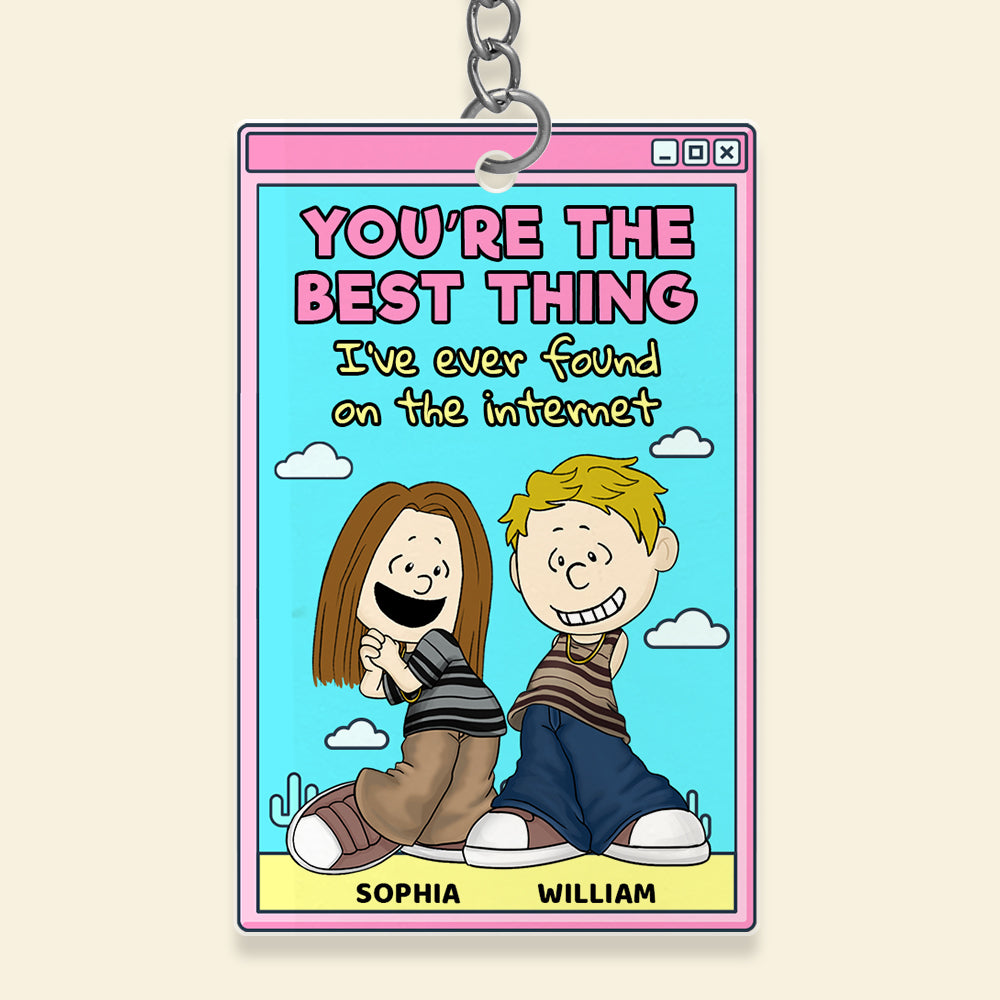 Personalized Gifts For Couple Keychain 02Todt090125Hg - Image 3